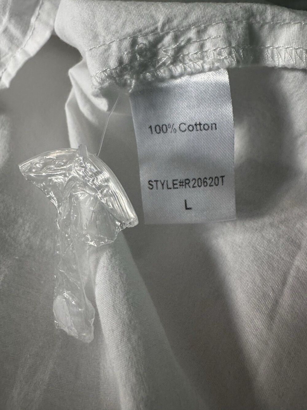 Tuckernuck White Cotton Button Front Pocket Shirt Dress Size Large - Picture 7 of 8